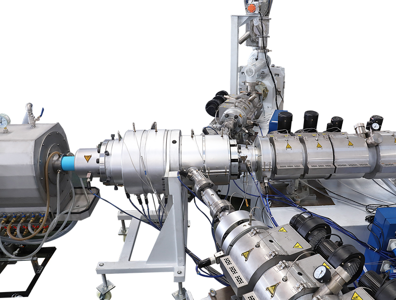 PVC three layer pipe head