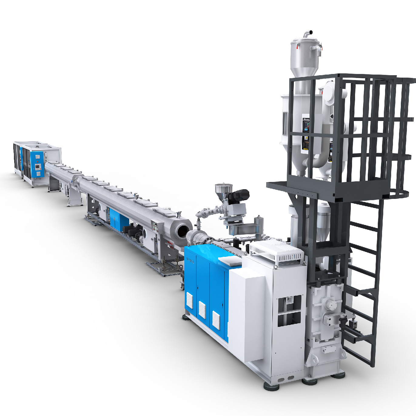 PPR Fiberglass Solid Pipe Line