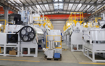 Liansu High-Speed Mixer Helps Green Production