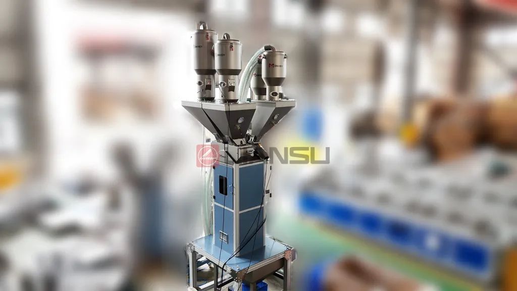 Gravimetric blender for hdpe pipe extrusion machine.jpg