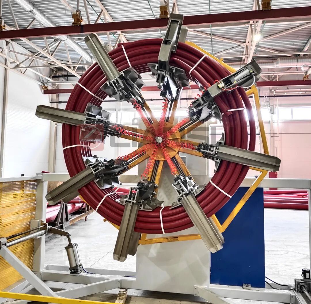 hdpe pipe coiler for HDPE Three Layer Co-extrusion Pipe Extrusion Line.jpg